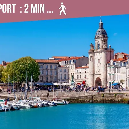 Ღ L'Accostage • Au Coeur Du Vieux Port Et Du Centre Ville La Rochelle  Exterior photo